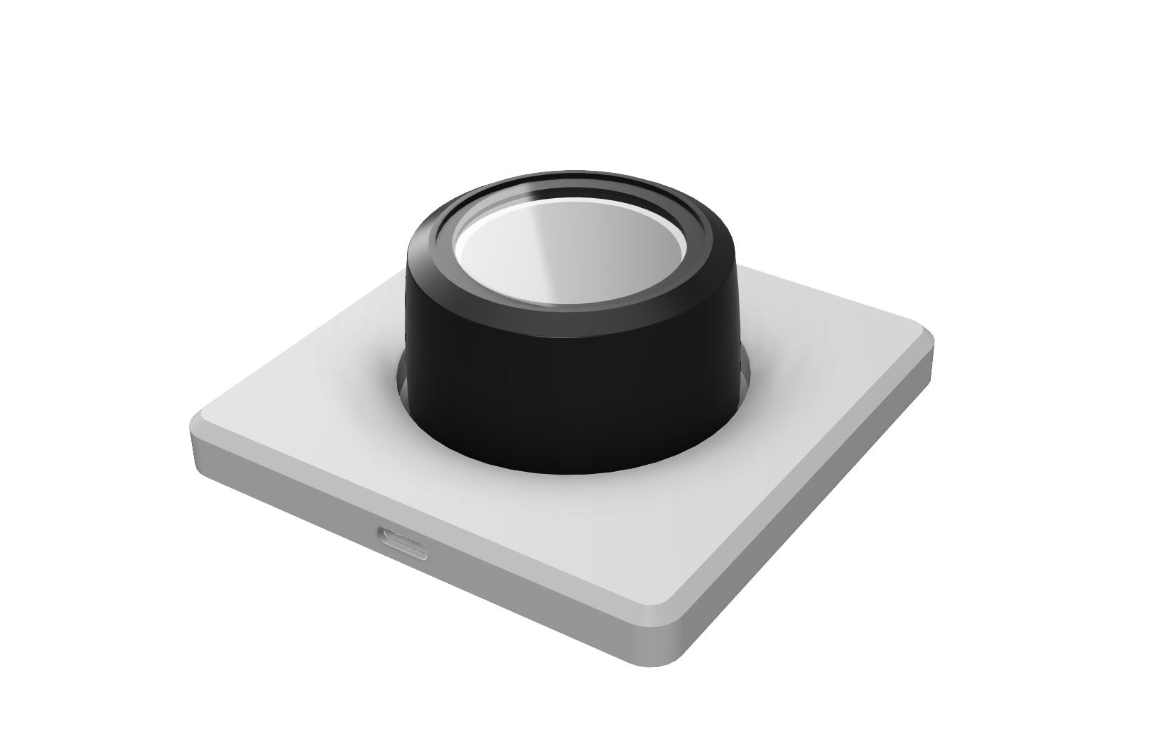 Haptic feedback control knob